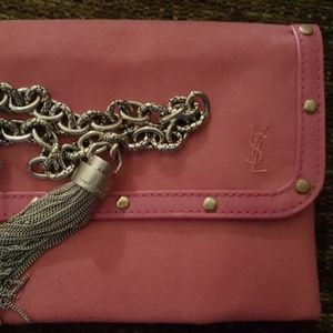 Saint Laurent Makeup bag and Tassel